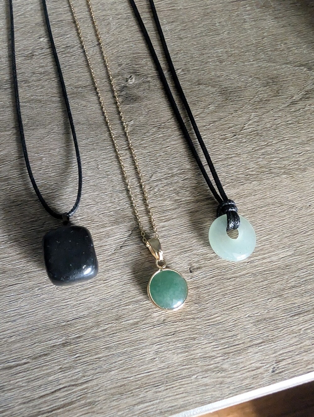Set of Boho Necklaces - Natural Stone